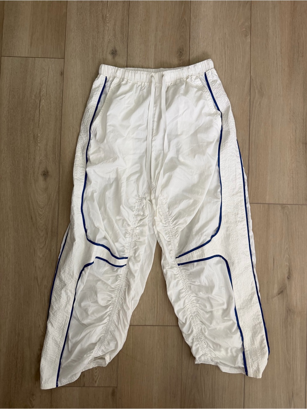 FP Movement Free People White Blue Parachute Pants